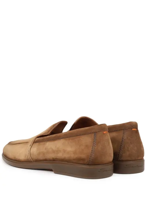 Лоферы замшевые SANTONI