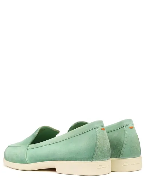 Лоферы замшевые SANTONI
