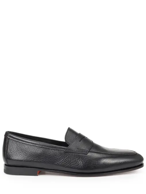 Лоферы кожаные SANTONI