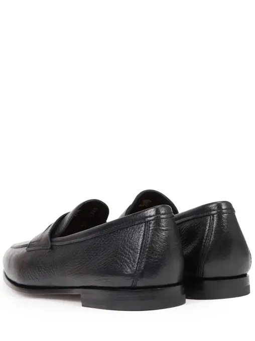 Лоферы кожаные SANTONI