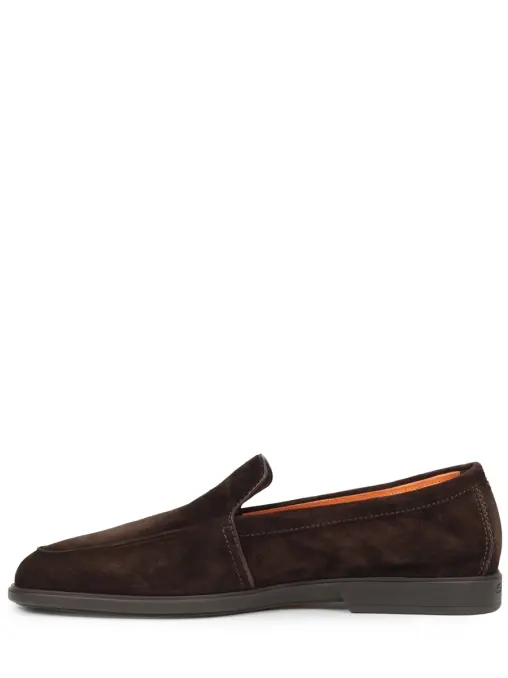 Лоферы замшевые SANTONI