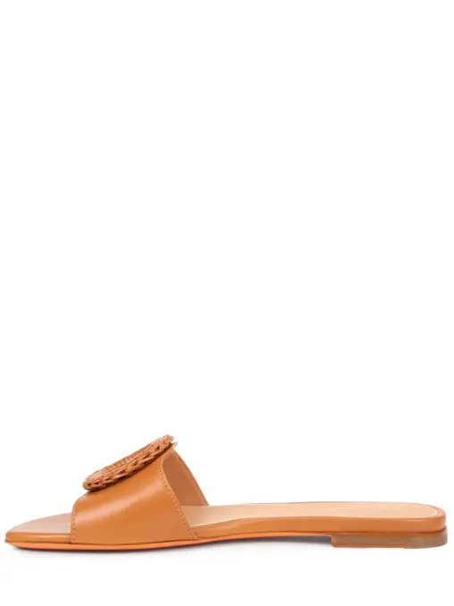 Шлепанцы кожаные SANTONI