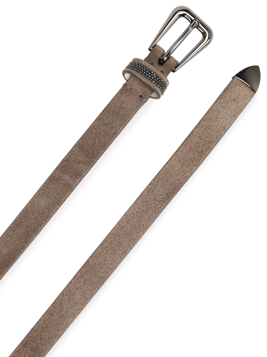 Ремень замшевый