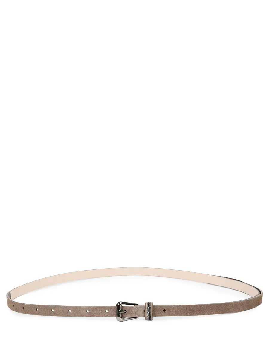 Ремень замшевый