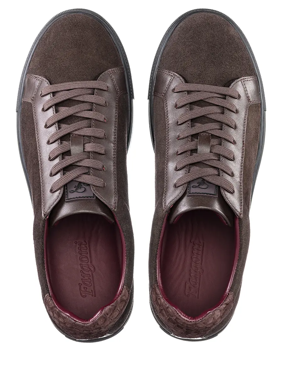 Кеды замшевые