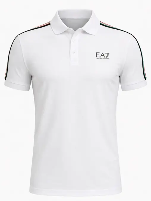 Поло хлопковое EA7
