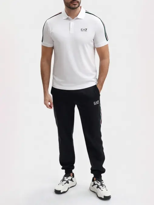 Поло хлопковое EA7