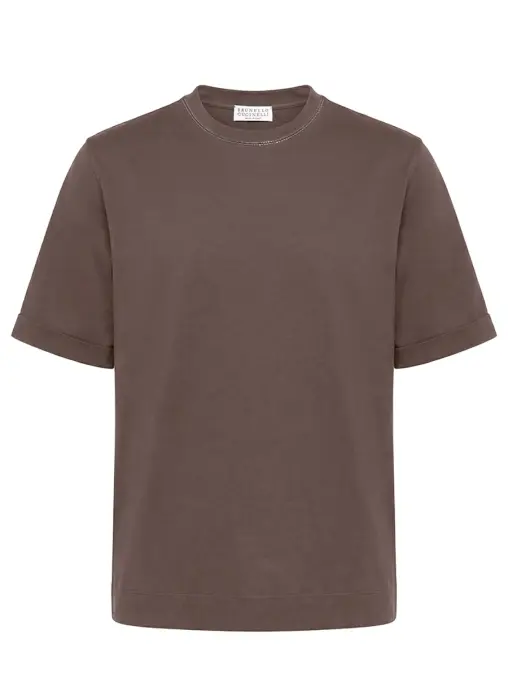 Футболка хлопковая BRUNELLO CUCINELLI