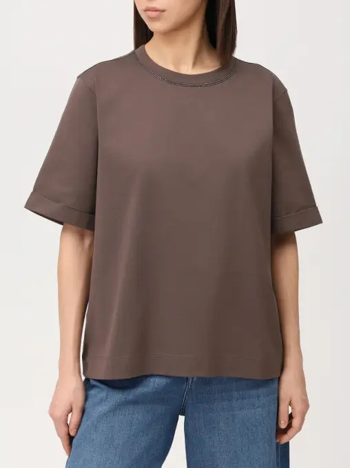 Футболка хлопковая BRUNELLO CUCINELLI