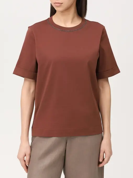 Футболка хлопковая BRUNELLO CUCINELLI