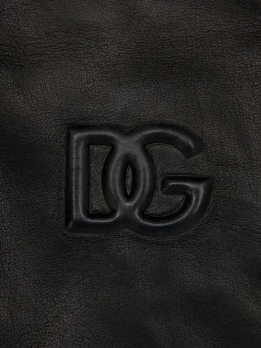 Перчатки кожаные DOLCE & GABBANA