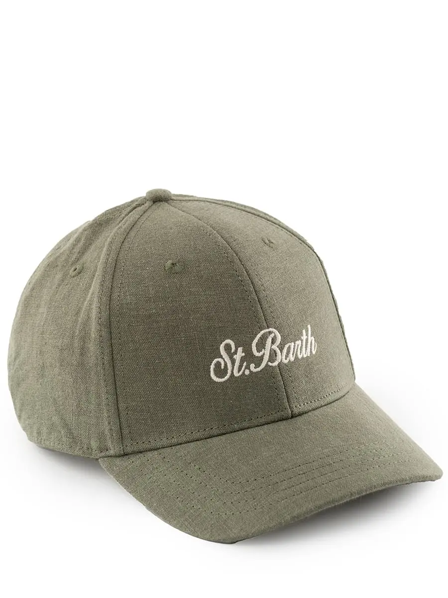 Кепка из льна и хлопка