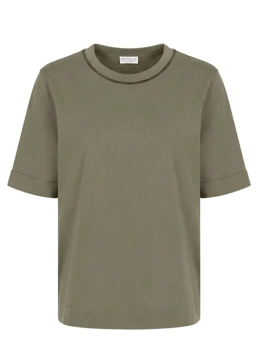 Футболка хлопковая BRUNELLO CUCINELLI