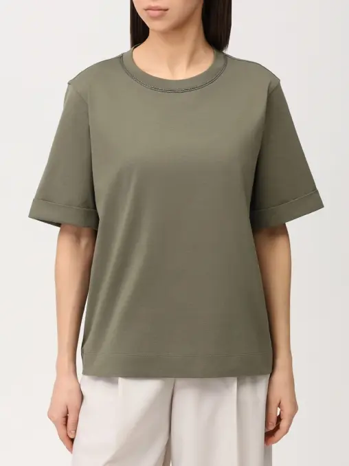 Футболка хлопковая BRUNELLO CUCINELLI