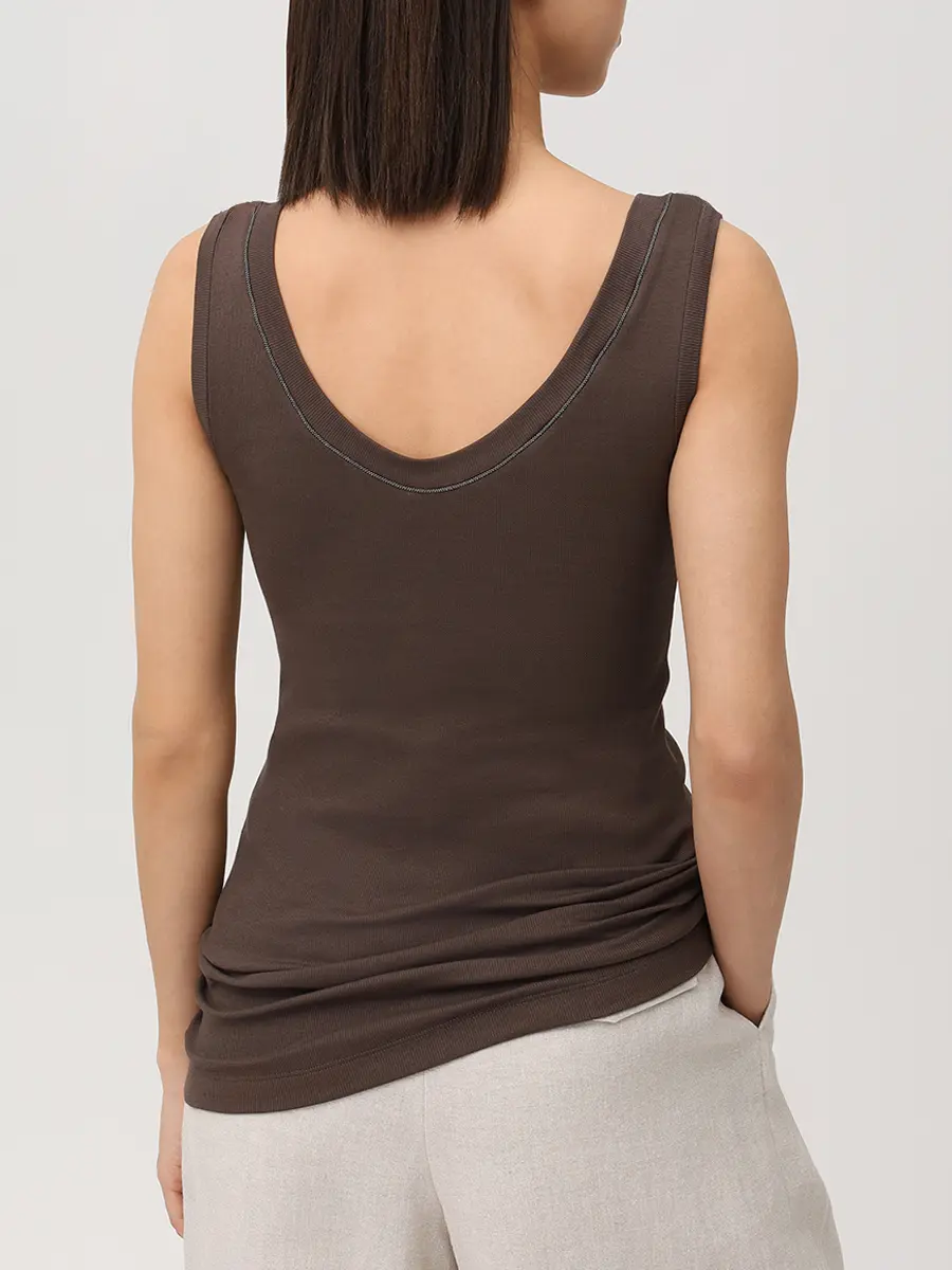 Топ хлопковый