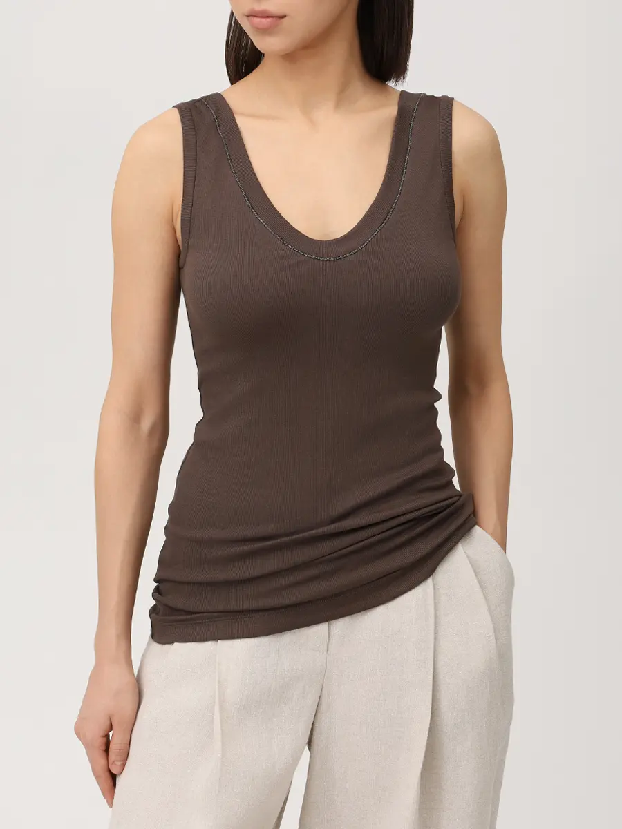 Топ хлопковый