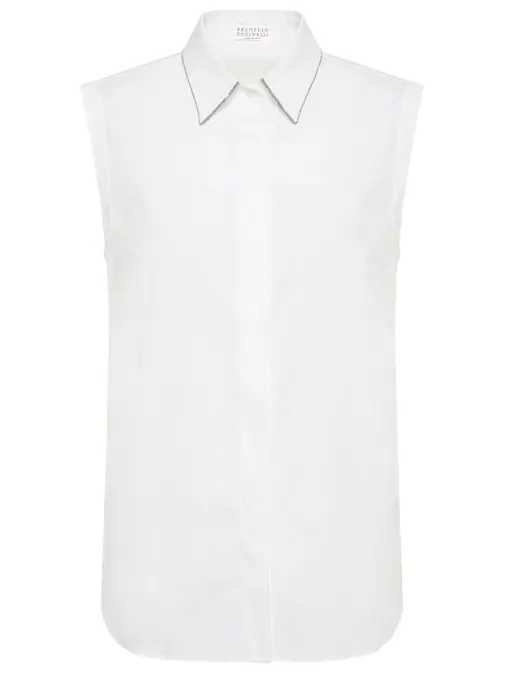 Рубашка хлопковая BRUNELLO CUCINELLI