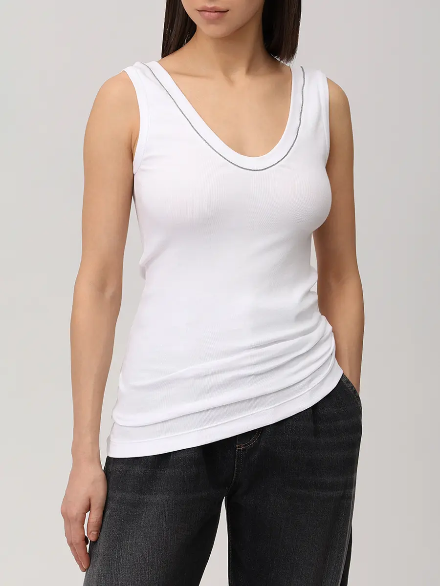 Топ хлопковый