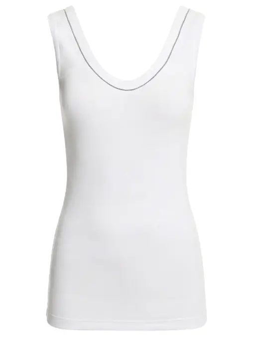 Топ хлопковый BRUNELLO CUCINELLI