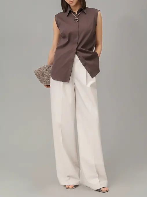 Рубашка хлопковая BRUNELLO CUCINELLI