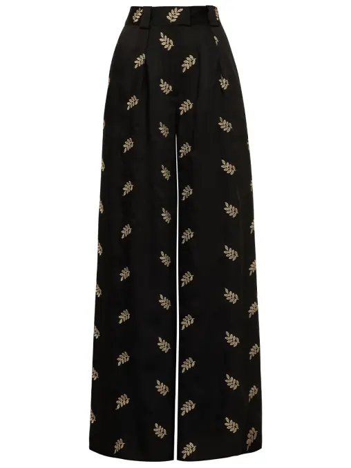 Брюки с вышивкой IRKE