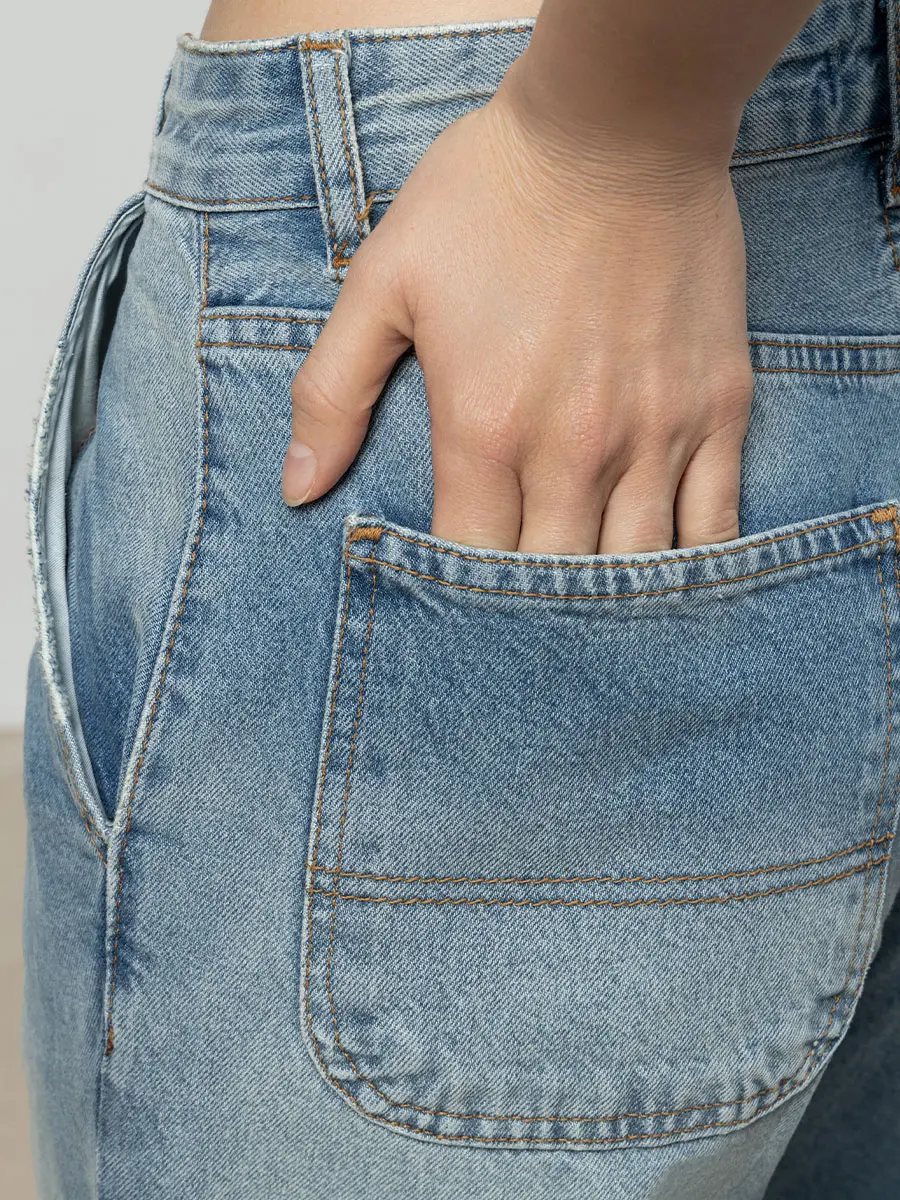 Джинсы хлопковые