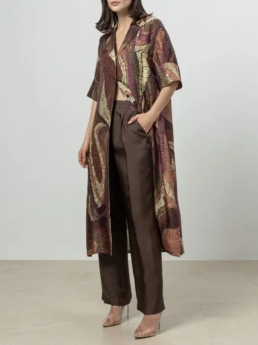 Брюки шелковые IRKE