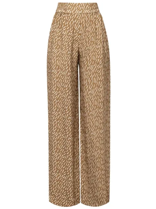 Брюки с принтом IRKE