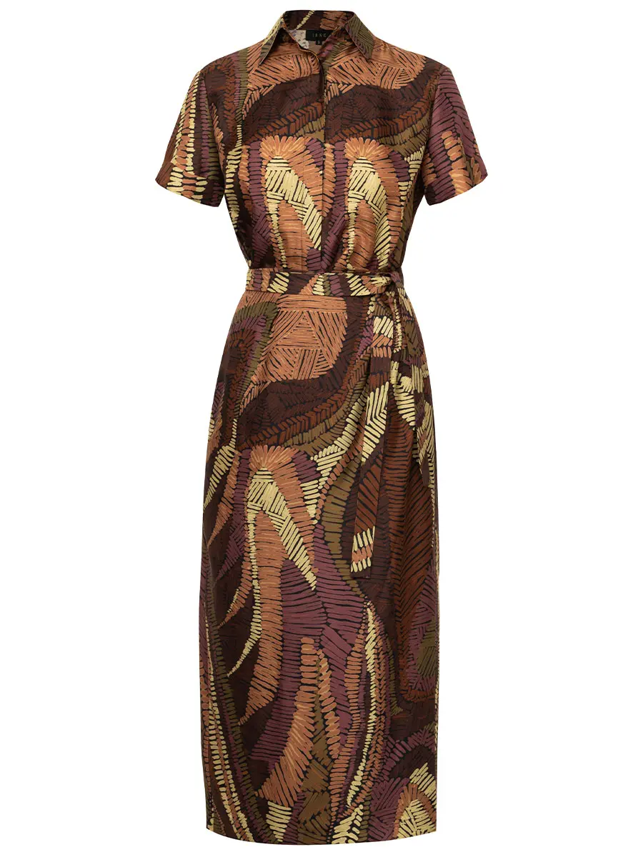 Платье шелковое