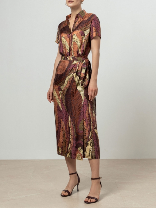 Платье шелковое IRKE