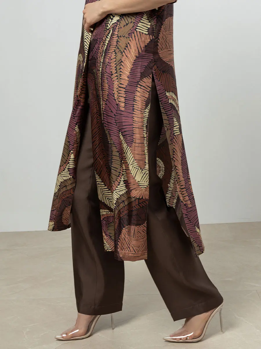 Платье шелковое