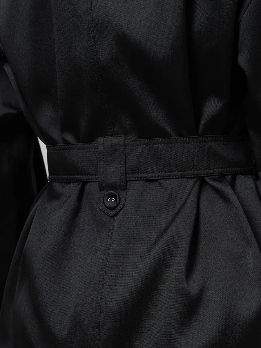 Плащ однотонный