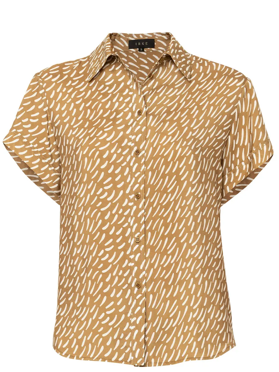 Блуза с принтом