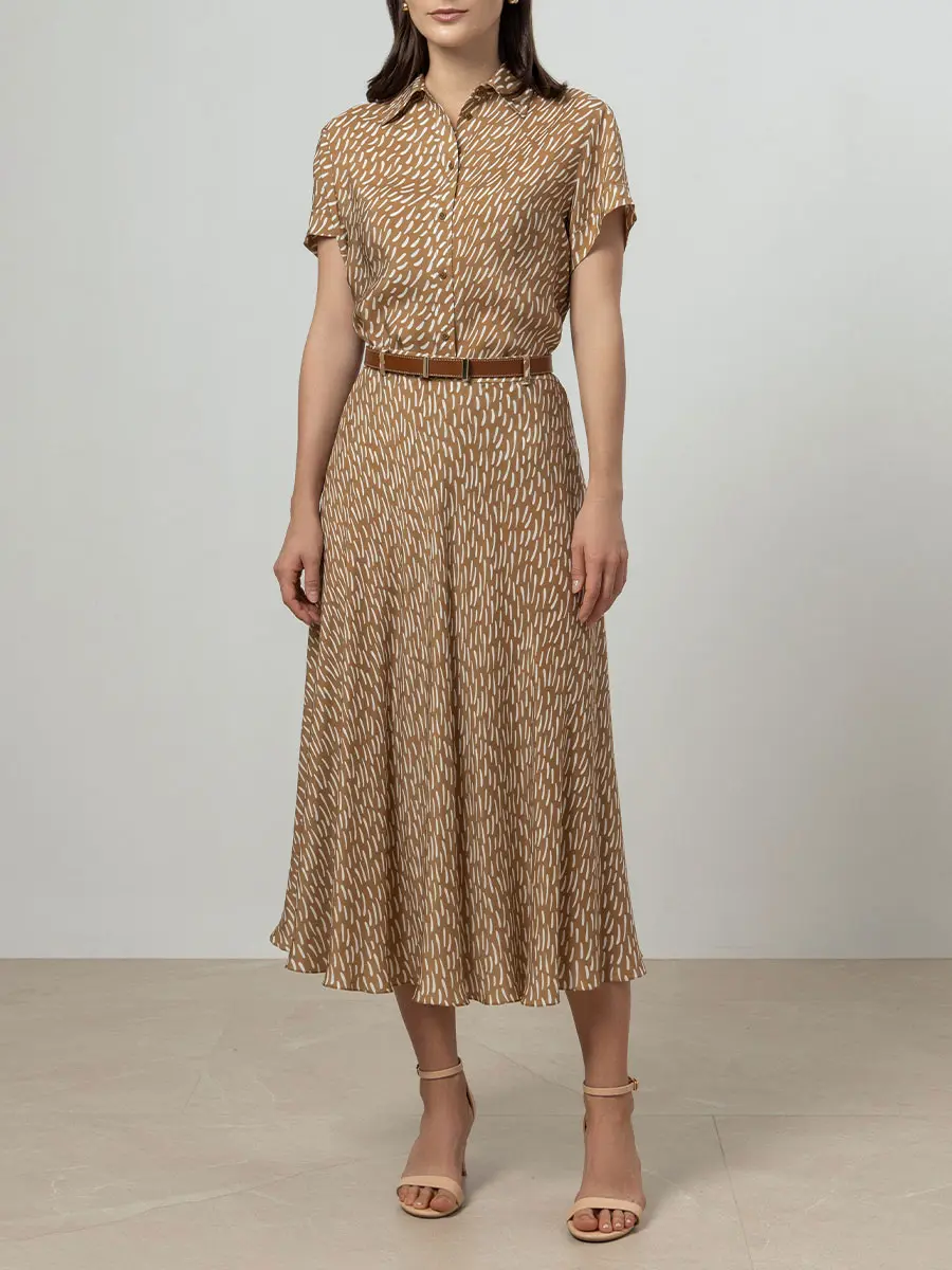 Блуза с принтом