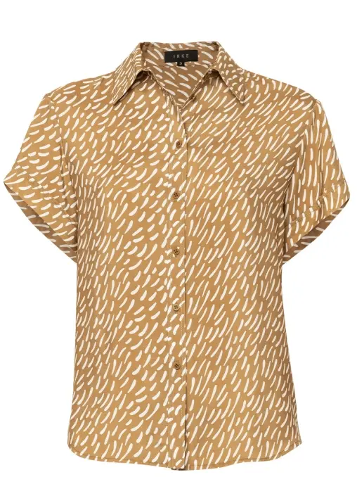 Блуза с принтом IRKE