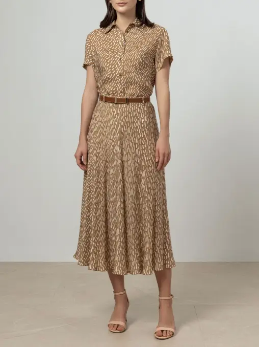 Блуза с принтом IRKE