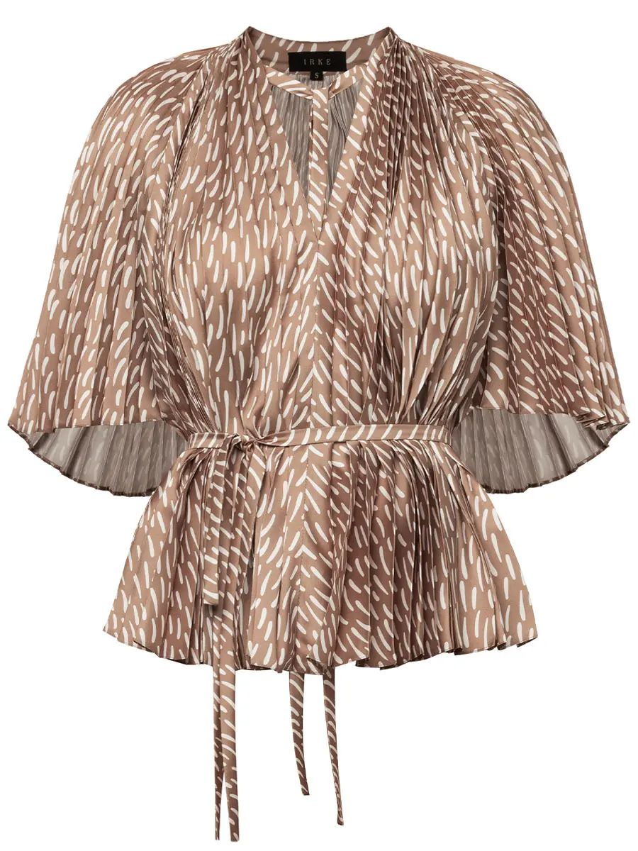 Блуза с принтом