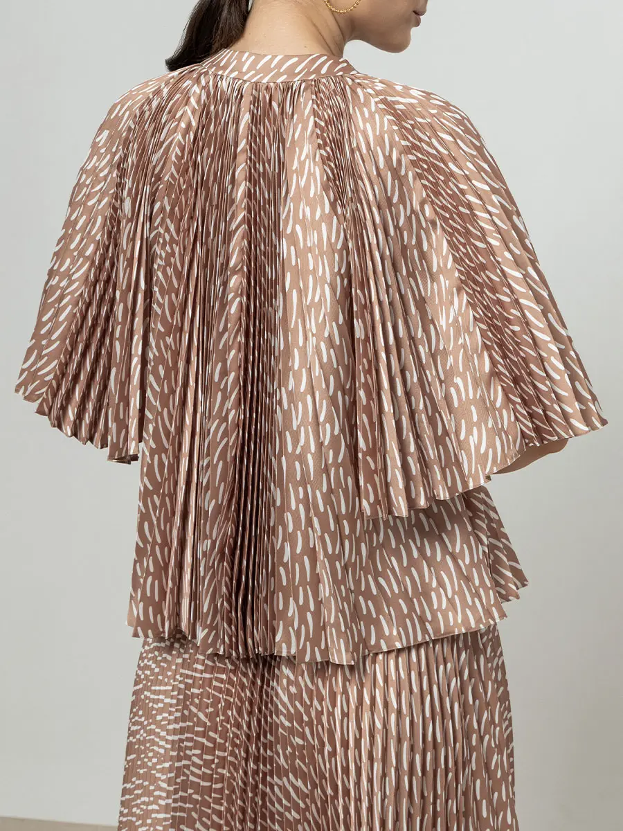 Блуза с принтом