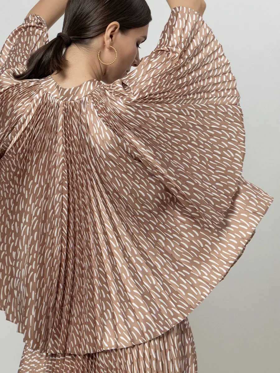 Блуза с принтом