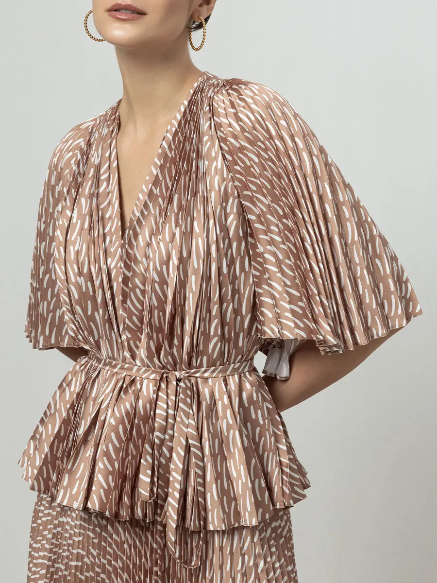 Блуза с принтом