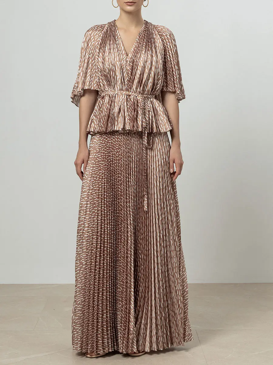 Блуза с принтом