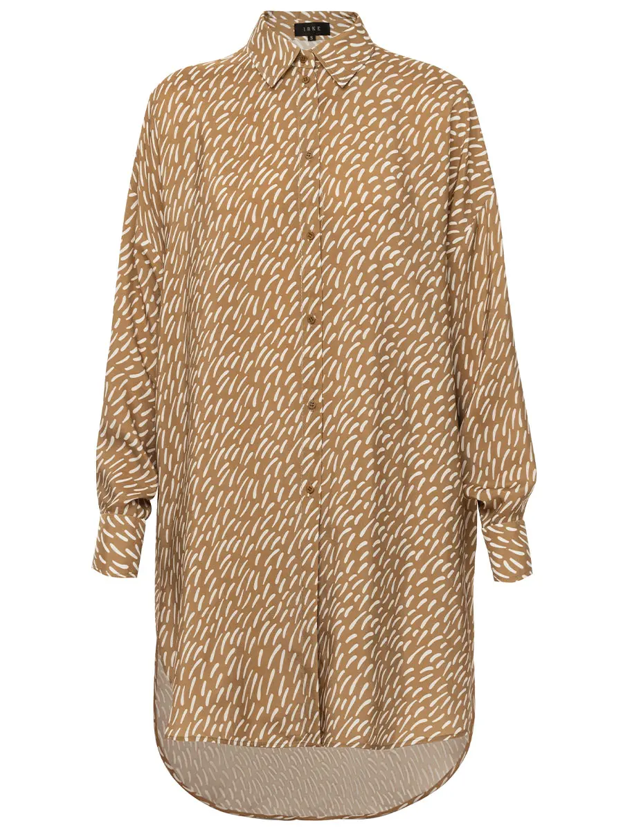 Рубашка с принтом