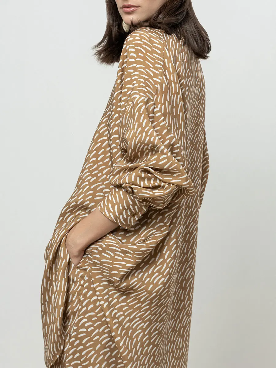 Рубашка с принтом