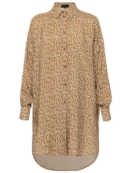 Рубашка с принтом IRKE