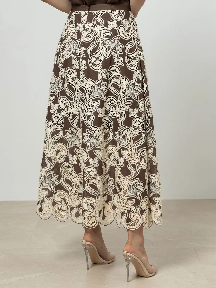 Юбка из шитья