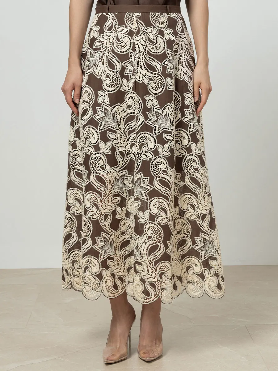 Юбка из шитья