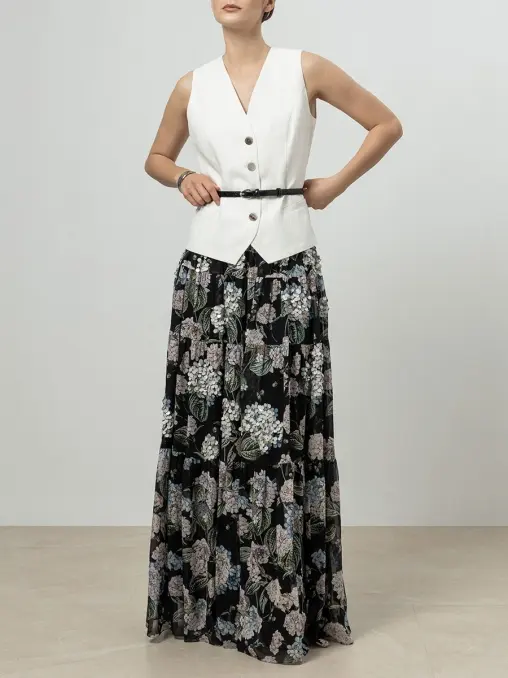 Юбка шелковая IRKE