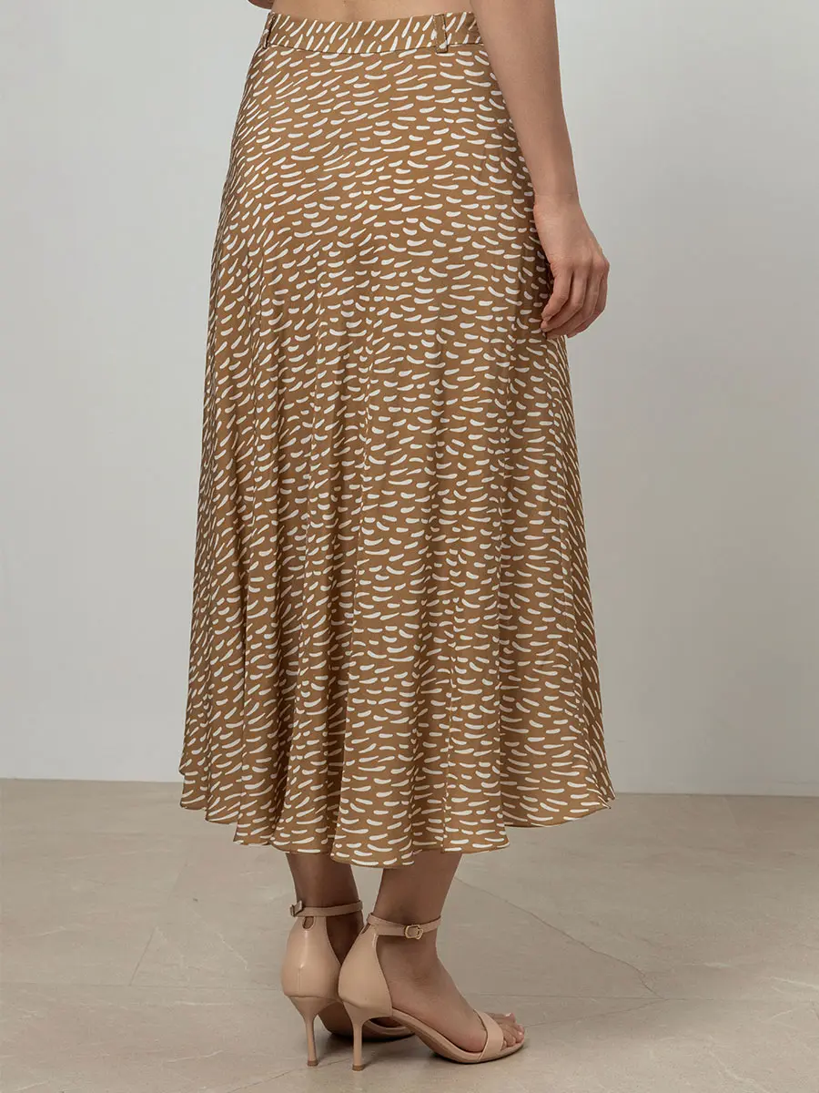 Юбка с принтом