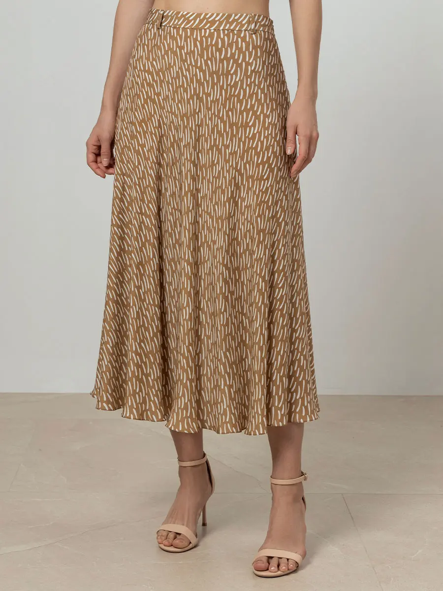 Юбка с принтом