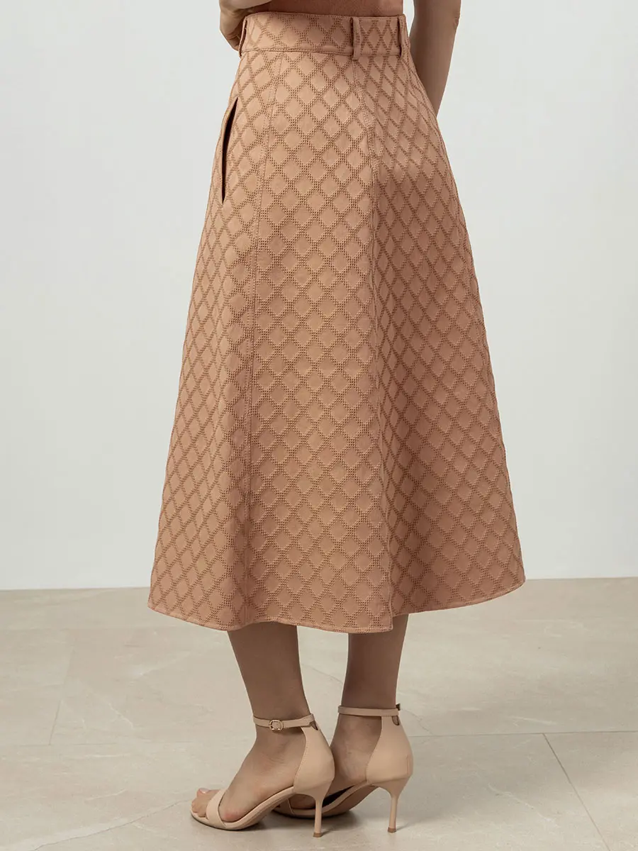 Юбка жаккардовая
